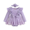 Princess Mesh Newborn Dress