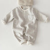 New Baby Striped Romper