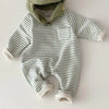 New Baby Striped Romper