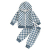 Baby Boy Checkered Pant Sets