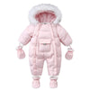 AYNIGIELL Winter Newborn Thickening Jumpsuit