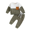 Toddler Boys Fall Outfits Contrast Color