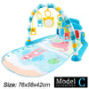 Baby Fitness Stand Music Play Blanket