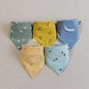 Baby Triangle Double Cotton Bibs