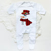 Christmas Baby grow Sleepsuit