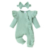 Baby Ruffle Long Sleeve Romper