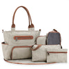 7 pieces Diaper Bag set