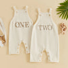 Baby Boy Girl Birthday Knitted Jumpsuit