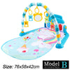 Baby Fitness Stand Music Play Blanket