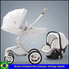 Leather Luxury Baby Carriage Stroller