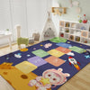 Jumping Plaid Cartoon Children's Carpet