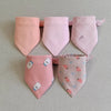 Baby Triangle Double Cotton Bibs