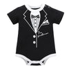 Newborn Baby Summer Gentleman Rompers