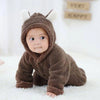 Newborn Baby Winter Warm Rompers