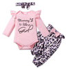 Long Infant Girl Floral Bodysuit