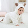 Newborn Baby Winter Warm Rompers