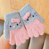 Baby Sweet Soft Cartoon Knitted Warm Gloves