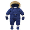 AYNIGIELL Winter Newborn Thickening Jumpsuit