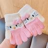 Baby Sweet Soft Cartoon Knitted Warm Gloves