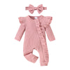 Baby Ruffle Long Sleeve Romper