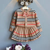 Baby Girl Striped Sweater Set