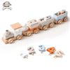 Wooden Birthday Train Toy