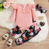 Infant Girls Clothes Bow Pink