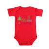 Christmas Kids Red Short Sleeve Jumpsuit