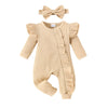 Baby Ruffle Long Sleeve Romper