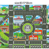 Kids Traffic Route Parking Play Mat