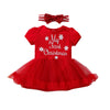 Christmas Baby Girl Romper