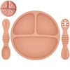 Baby Dining Plate Rice Spoon Set