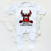 Christmas Baby grow Sleepsuit